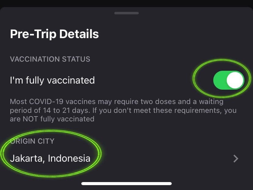 Fitur Travel Advisory Wego